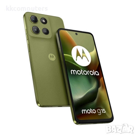 ЧАСТИ ЗА Смартфон GSM MOTOROLA G15 512/8 GREEN PB6E0037RO 6.72 ", 512 GB, RAM 8 GB, 50+5 MP