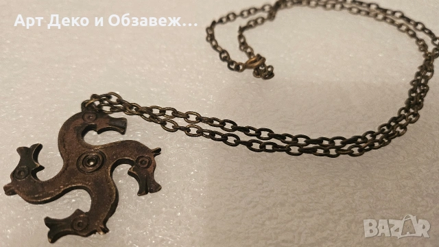 Фашиски медальон, снимка 4 - Колиета, медальони, синджири - 53194978