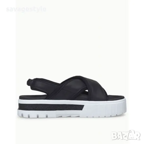 Дамски сандали PUMA Mayze Sandals Black, снимка 1 - Сандали - 48331795