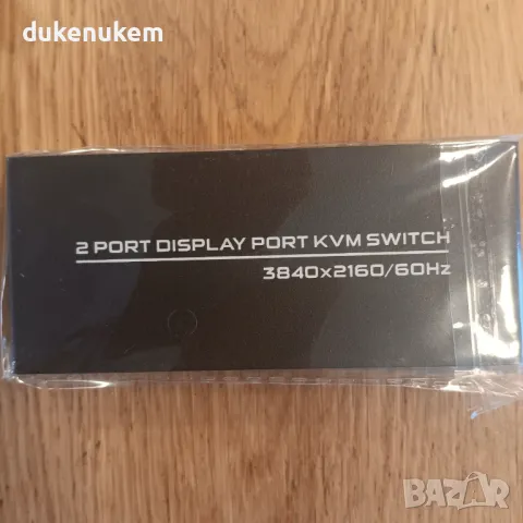 НОВ! DisplayPort KVM превключвател за споделяне на клавиатура и мишка, снимка 8 - Други - 47964902