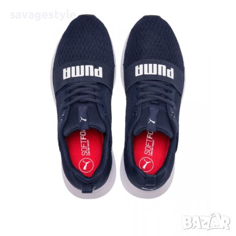 Мъжки маратонки PUMA Wired Sneakers Navy, снимка 4 - Маратонки - 46608140