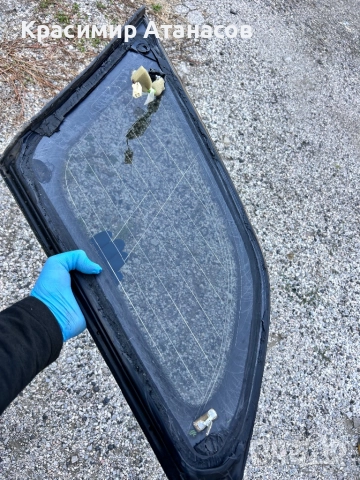 Странично стъкло дясно багажник за Тойота Авенсис T27 комби. 2009-2014г, снимка 2 - Части - 51659301