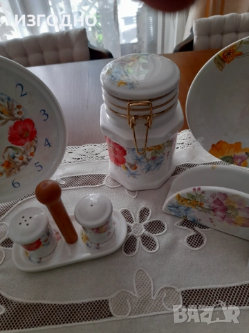 50€ БУТИКОВИ ОТ ПОРЦЕЛАН ИТАЛИАНСКИ КУХНЕНСКИ АКСЕСОАРИ РАЗГЛЕДАЙТЕ ГИ, снимка 4 - Аксесоари за кухня - 53431723