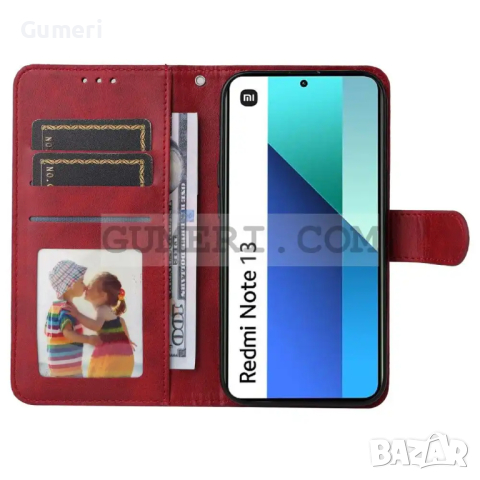 Тефтер Стойка За Xiaomi Redmi Note 13 4G , снимка 6 - Калъфи, кейсове - 44938660