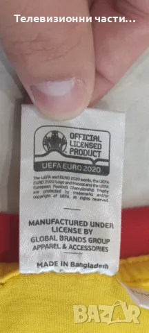 Футболна тениска фланелка на Испания Spain Espana Euro 2020 официален продукт 11-12 годишни, снимка 6 - Детски тениски и потници - 49771101