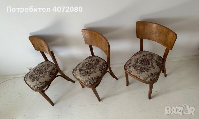 Ретро дървени столове, снимка 5 - Столове - 45371826