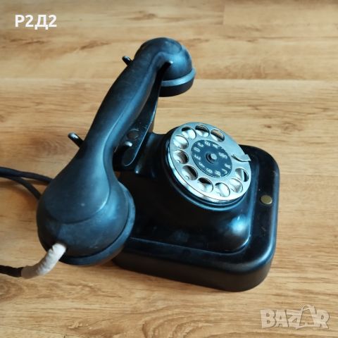 стар телефон , снимка 4 - Антикварни и старинни предмети - 46269618