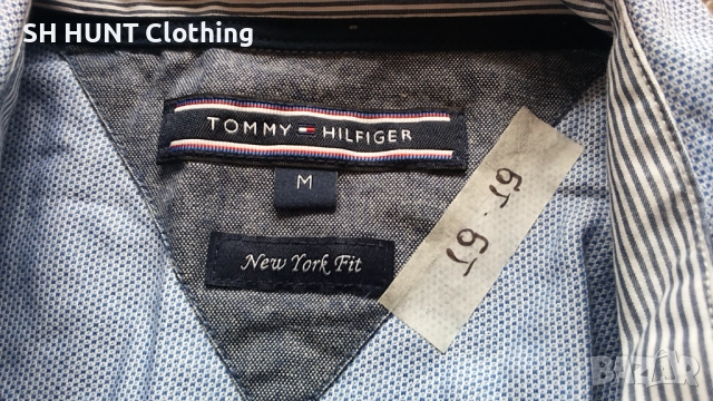 Tommy Hilfiger Shirts размер M мъжка риза 19-19, снимка 4 - Ризи - 52160536