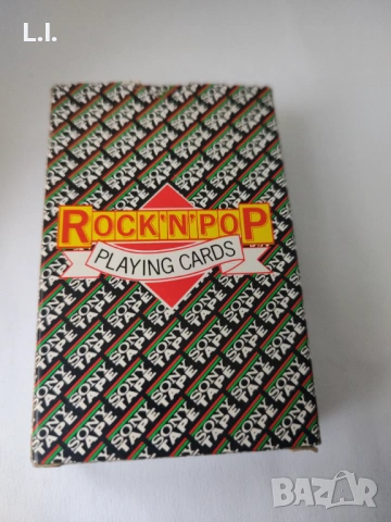 Карти за игра с Рок изпълнители 