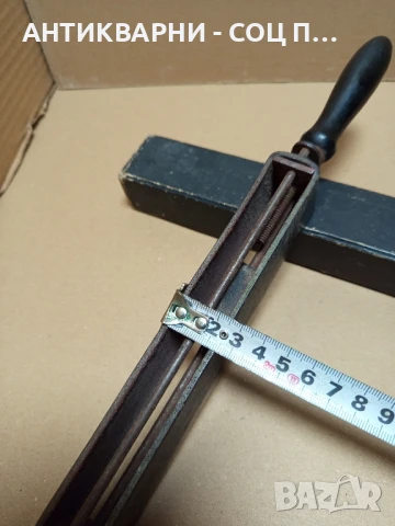 Соц Старо Немско  Кожено Бръснарско Точило Масат., снимка 17 - Антикварни и старинни предмети - 50660115