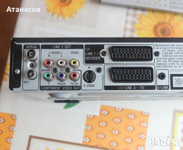 DVD RECORDER SONY RDR HX750 с HARD DISK, снимка 5 - Плейъри, домашно кино, прожектори - 50184855