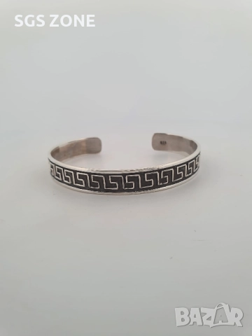 СРЕБЪРНА ГРИВНА 925, снимка 8 - Гривни - 52362211