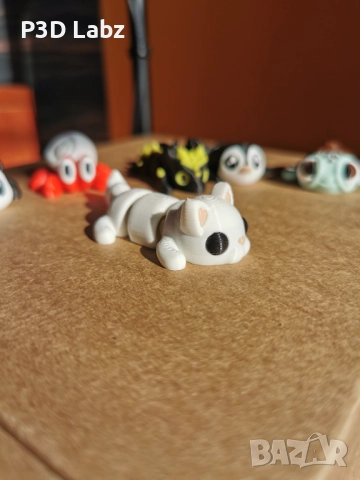 Комплект от 6 забавни 3D принтирани фигурки (Flexi), снимка 4 - Фигурки - 52510237