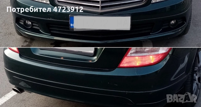 Мерцедес w204 емблема мерник, решетка, предна/задна броня, халоген