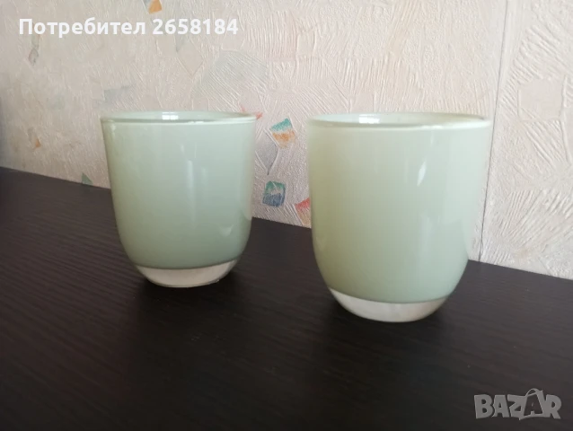 к-т 2бр. чаши, цветно стъкло Serax