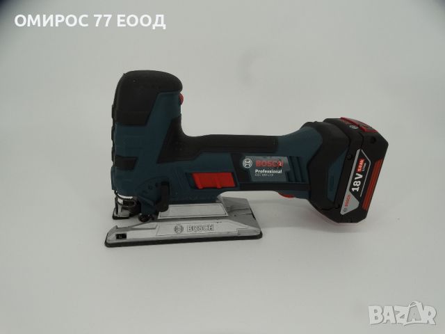 Bosch GST 18 V-LI S със 5.0 Ah - Прободен трион с батерия, снимка 1 - Други инструменти - 45839606