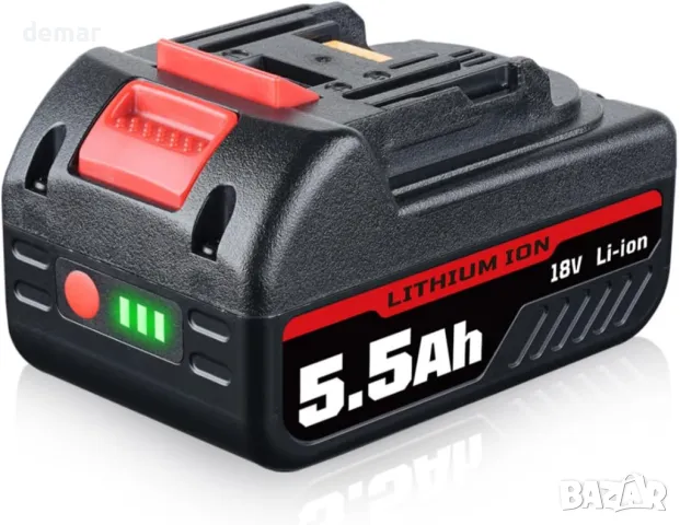 Резервна литиево-йонна батерия PDstation 5.5Ah BL1850B за батерия Makita 18V, снимка 1 - Други стоки за дома - 46981934