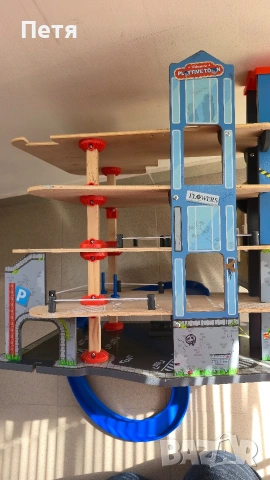 Дървен паркинг с липсващи елементи , снимка 4 - Образователни игри - 53620958