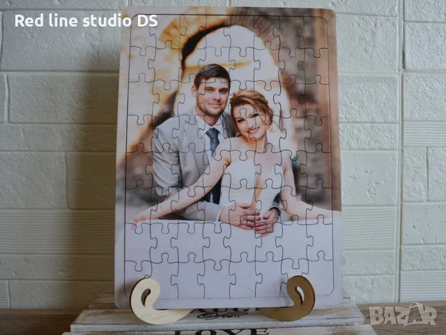 Дървен пъзел с Ваша снимка