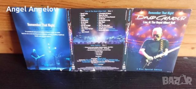 David Gilmour: Remember That Night - Live at the Royal Albert Hall , снимка 4 - DVD филми - 46517224