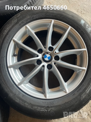 17 цолови алуминиеви джанти с летни гуми за БМВ Х3 F25, снимка 3 - Гуми и джанти - 52536829