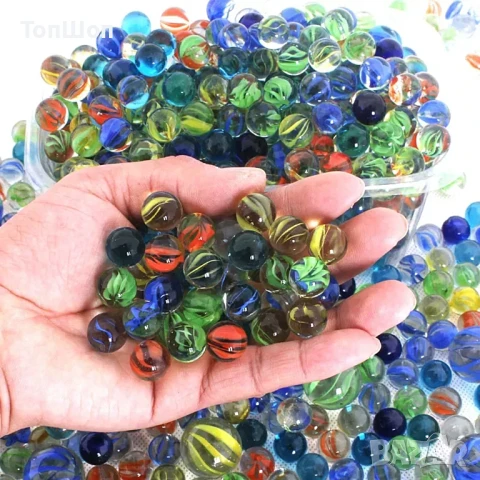 Стъклени топчета - 100броя