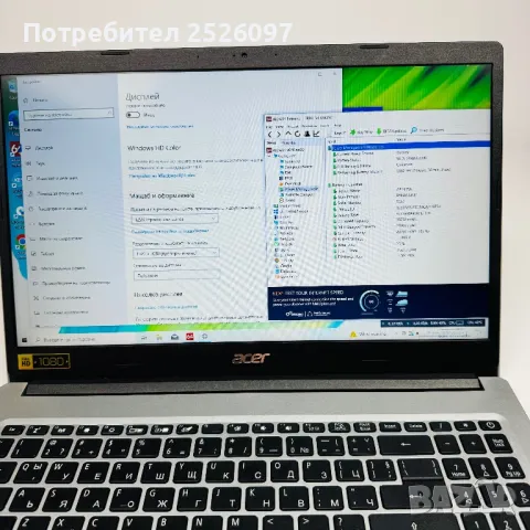 Acer Aspire 3/15,6” FHD/Ryzen 5 3500U/512GB NVMe/8GB DDR4, снимка 10 - Лаптопи за работа - 48140888