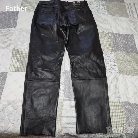 Кожен мотопанталон AKITO размер 36, снимка 5 - Аксесоари и консумативи - 49707848