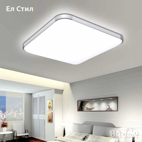LED таванна лампа 60W – мощно осветление с модерен дизайн, снимка 4 - Лед осветление - 53589531