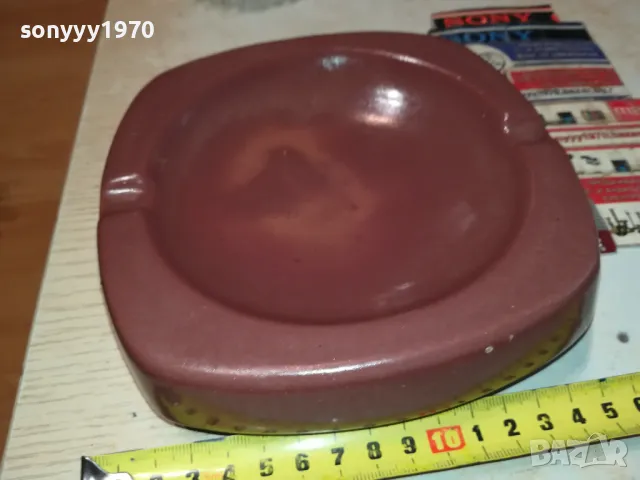 ГОЛЯМ КЕРАМИЧЕН ПЕПЕЛНИК 1405251425, снимка 7 - Антикварни и старинни предмети - 50285808