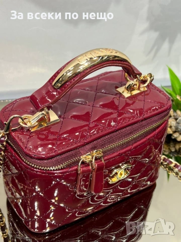 Chanel Дамска Чанта Тип Куфар - Различни Цветове Код SK1058, снимка 5 - Чанти - 53790851