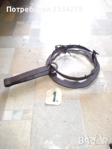 Стари антични капани тип вълчи, ръчно изковани. , снимка 3 - Антикварни и старинни предмети - 52976975