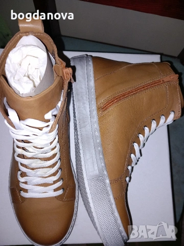 нови спортни обувки/кецове от естествена кожа, 39 номер, снимка 5 - Кецове - 53985315