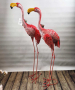 Градинска декорация - Семейство фламинги