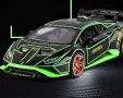 USB, с дим от ауспусите❗Метални колички: Lamborghini Huracan (Ламборгини Хуракан), снимка 2