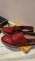 Червени лечение обувки , снимка 1 - Дамски ежедневни обувки - 45608195