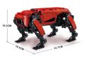 Електрическо куче робот за сглобяване - 936 части с дистанционно управление, снимка 3