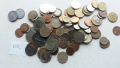 лот от 100 броя чуждестранни монети , снимка 1