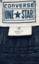 Дънкова рокля-риза CONVERSE ONE STAR оригинал, снимка 14