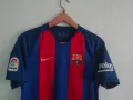 Барселона Меси оригинална футболна тениска фланелка Nike Messi Barcelona размер М 2016/2017 , снимка 4