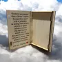 Дървен плик за паричен подарък/Картичка с послание, снимка 4