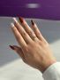 Дамски пръстен от медицинска стомана блясък и стил в едно, снимка 1 - Пръстени - 45454820