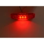 1 бр. бял ЛЕД LED габарит за товарни автомобили с 9 SMD 24V, снимка 3