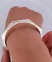 bracelet
  silver 925/Гривна твърда осмоъгълна
 сребро 925, снимка 1