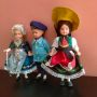 Колекционерска кукла народна носия Molls Trachten Puppen Celluloid 16 см, снимка 17