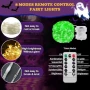Нова Гигантска Паяжина с 390 LED Светлини, 8 Режима за украса Хелоуин, снимка 5