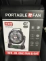 Нов Преносим вентилатор + LED осветление 2 в 1 5V/2A бързо зареждане, снимка 1