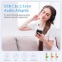 Нов Висококачествен USB C към 3.5mm адаптер за iPhone 15/Galaxy S23, снимка 6