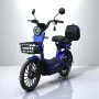 Електрически скутер с педали MaxMotors EBZ 20 1200W/60V/20Ah - BLUE, снимка 3