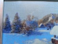 гоблен ,, Зимен ден", 33/20 см, снимка 18